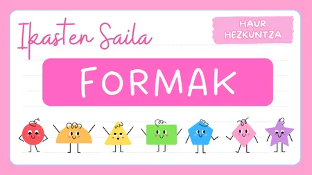IKASTEN: Formak