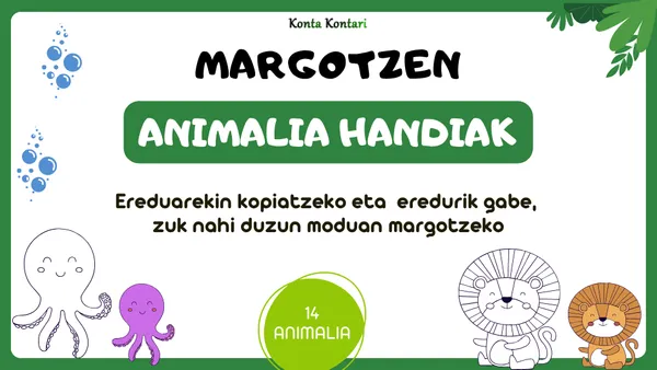 ANIMALIA HANDIAK