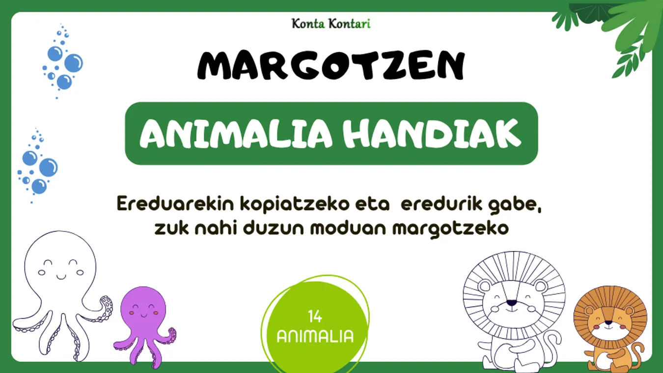 ANIMALIA HANDIAK
