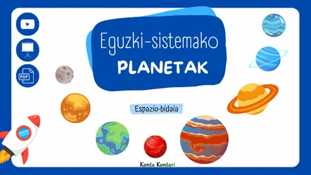 EGUZKI SISTEMA: Planetak