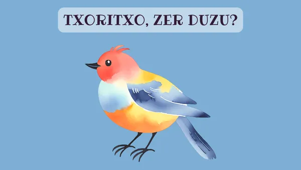 TXORITXO, ZER DUZU?